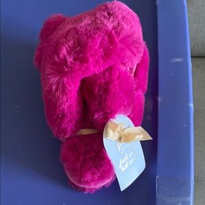 Plush Pink woman Slippers